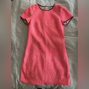 Banana republic pink leopard print dress size 4